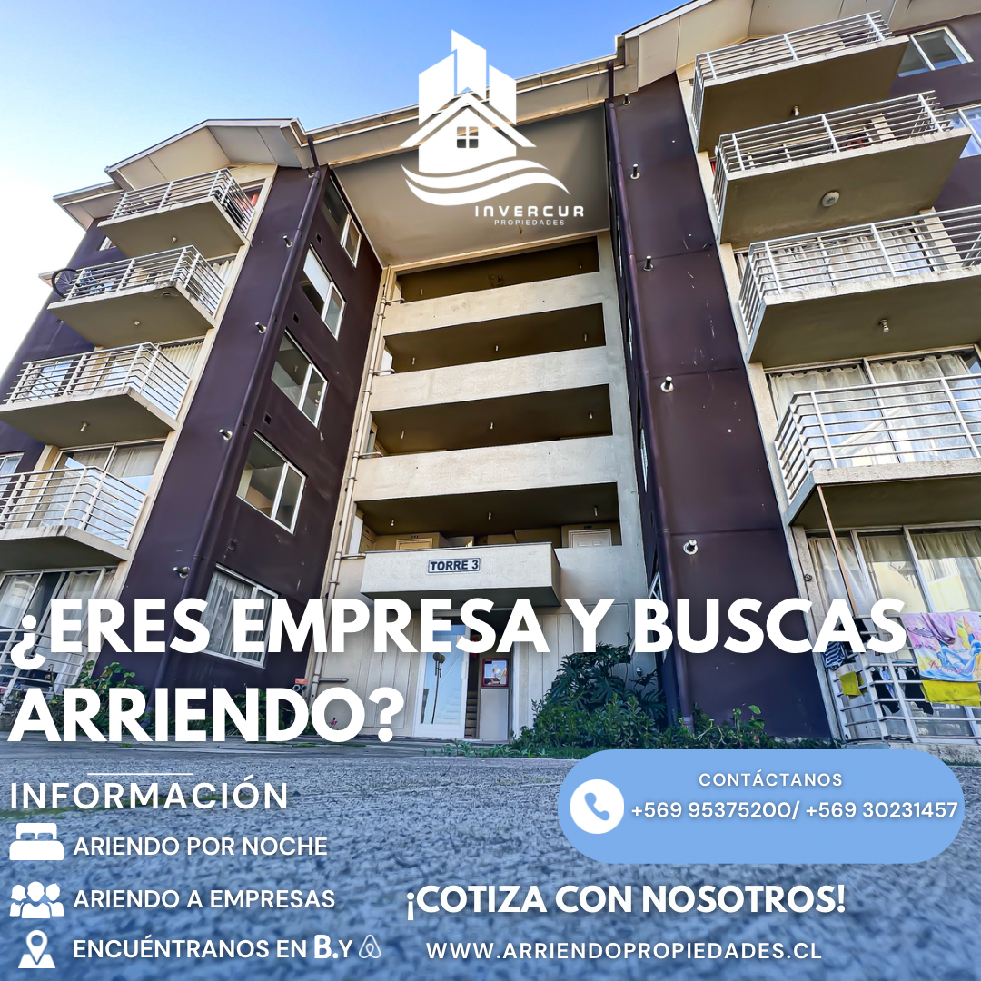 Arriendo diario y para empresas Av RauquÃ©n